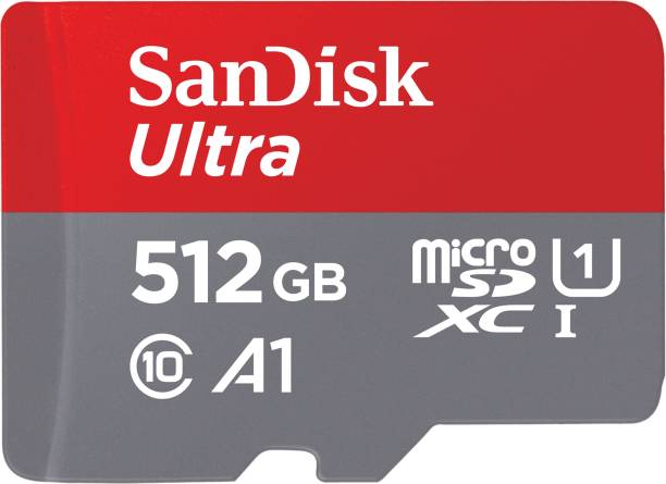 SanDisk Ultra 512 GB MicroSDXC Class 10 140 MB/s  Memory Card