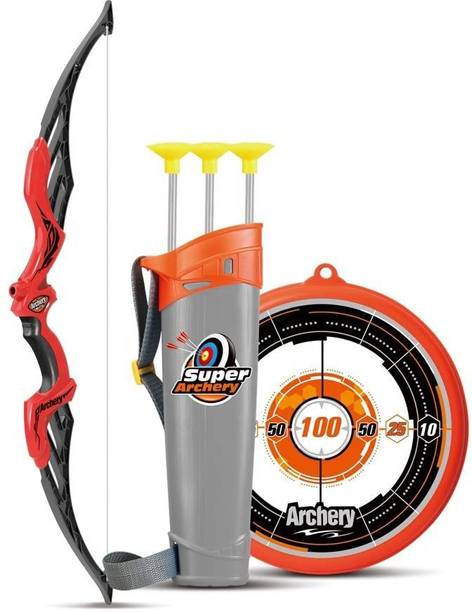 S TOYS HOUSE ARCHERY SET BLACK Bows & Arrows