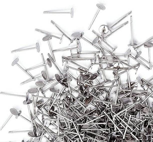 navjai Earring Backpush Backs Stoppers Bullet Clutch Portable Flat pad Stoppers 300pc