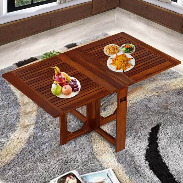 CasaStyle Yolvosta Solid Wood 4 Seater Dining Table