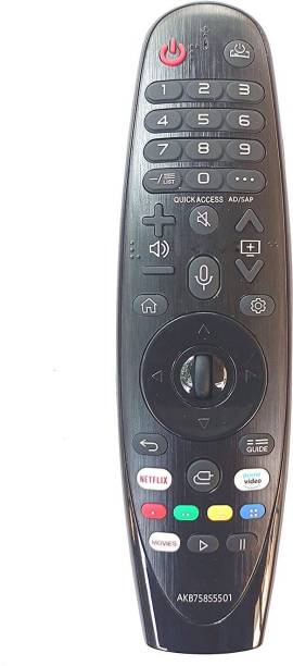 BhalTech AKB75855501 Led LCD Smart TV with Prime Video Function (Without Voice Function) Compatible for LG Remote Controller