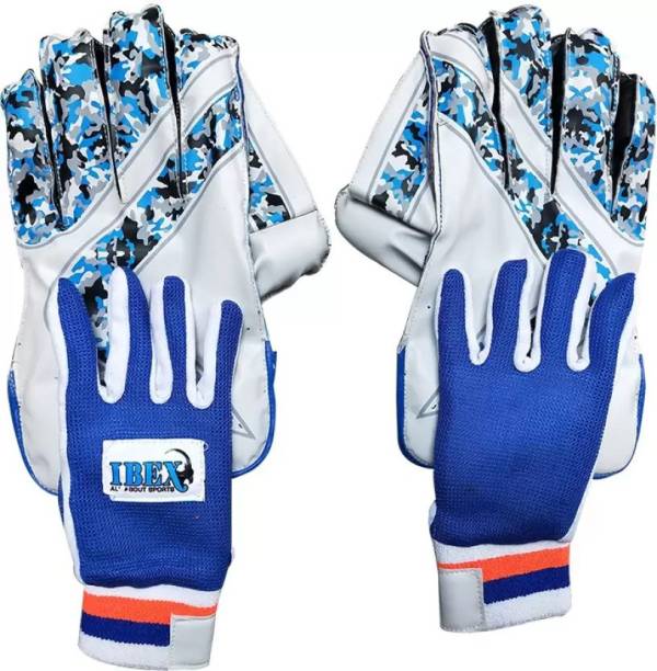 My Sports IBEX Youth Arrow Blue Wicket Keeping Gloves Combo Wicket Keeping Gloves (Blue) Wicket Keeping Gloves