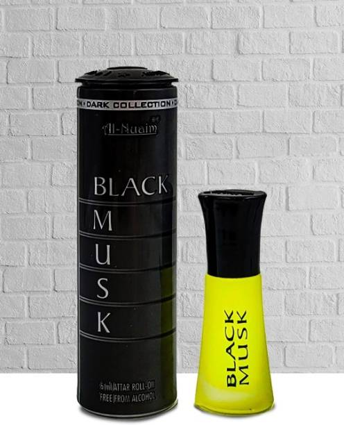 Al Nuaim Brand 100% Original Black Musk 6Ml Great Fragrance Long-Lasting (Unisex) Floral Attar