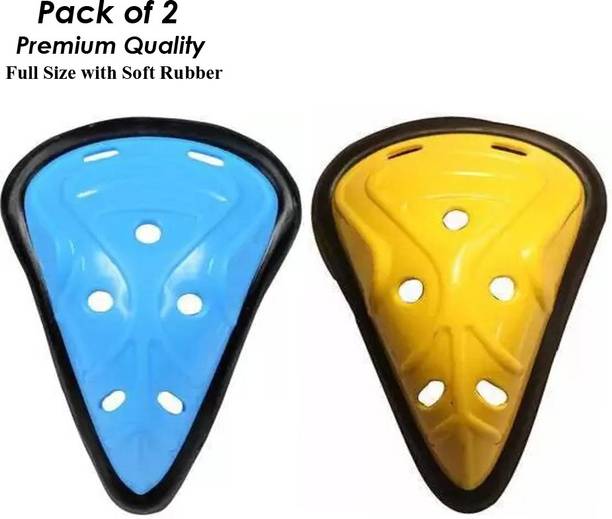 Blue & Yellow Premium Abdominal Guard (Pack of 2) एब्डॉमिनल गार्ड