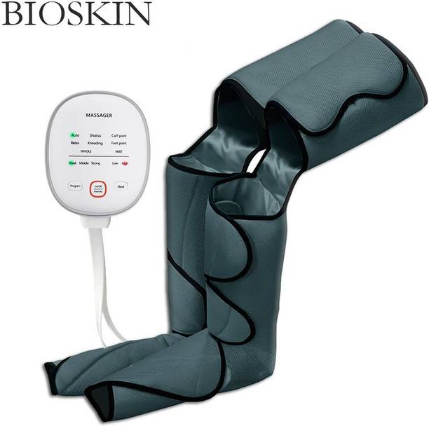 top health Air Compression With Massage Machine Circulation Exerciser Full Therapy Shiatsu Heating Pressure Massager