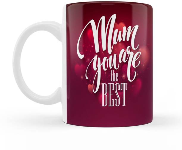 Dezzbee Mothers Day Gift For Mom Mum You Are The Best Printed Ceramic Coffee Ceramic Coffee Mug