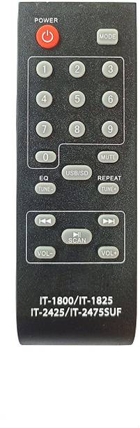 BhalTech IT-1800 IT-1825 IT-2425 IT-2475 SUF Home Theater System Compatible for INTEX Home Theater Remote Controller