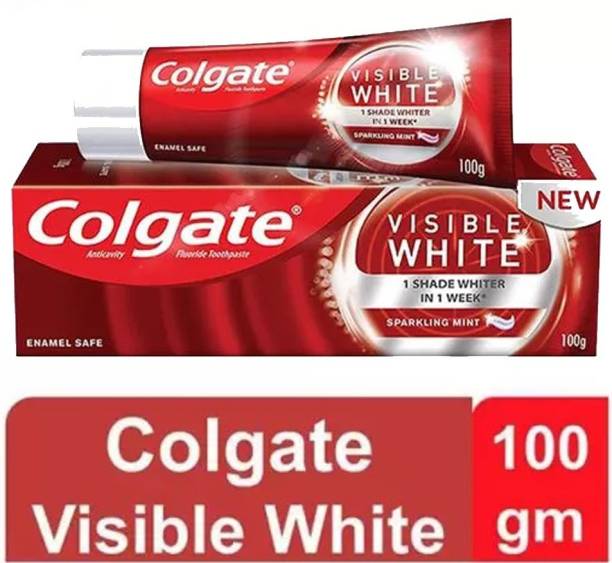 Colgate VISIBLE WHITE 1 Shade Whiter In 1 Week Toothpaste