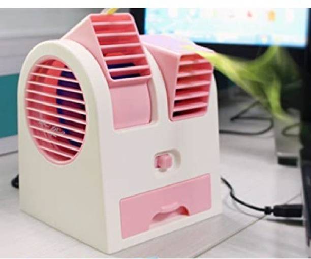 KRITAM Small Air Conditioner Cooler Mini Portable air Cooler (Multicolour) MINI COOLOR USB Air Freshener