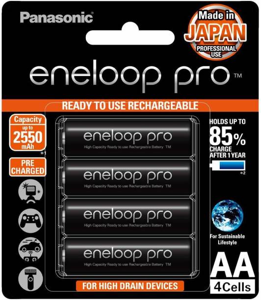 SILVER HOUSE Panasonic Eneloop Pro AA Rechargeable  (Pack of 4)  Battery