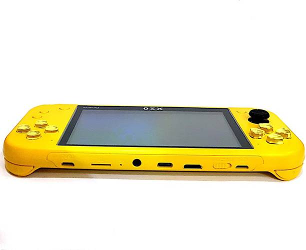 Clubics X20 5.1 inch PSP Gaming Console 8GB Memory 15000+ HD Games - Yellow HD Edition