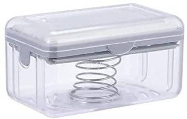 KitchExpo Portable Soap Bar Box Dispenser with Rubber Roller