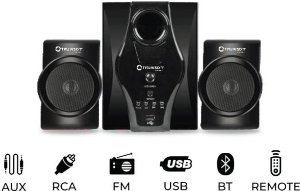 TRUVISON TV-2085BT 2.1 Multimedia Speaker System Home Audio Remote Control 60 W Bluetooth Home Theatre