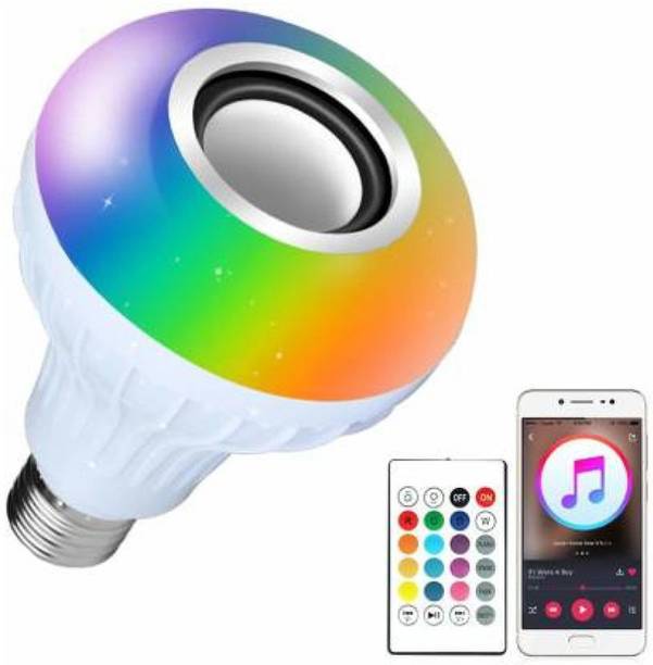 G2L 5w Wireless BT Bulb Speaker with LED Wireless 3D Audio Clear and Realistic. 5 W Bluetooth Speaker