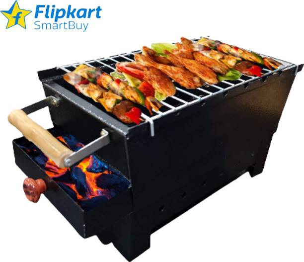 Flipkart SmartBuy Barbeque Grill with 6 Skewers Charcoal Grill