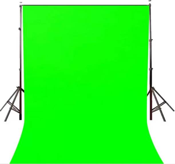 ALFASIYA 4x8 FT Green Background for Indoor-Outdoor Photo Videos Youtube Reflector Reflector
