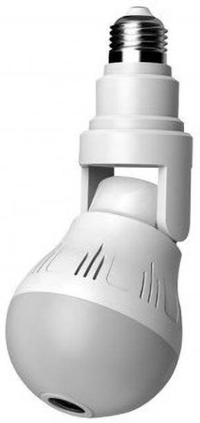 PERAMISYM Light Bulb Camera Wireless 360 degree LED Light Camera Lamp-Remote Floodlight Spy Camera
