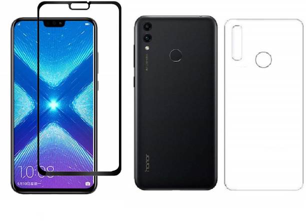 VOSKI Front and Back Tempered Glass for Honor 8X