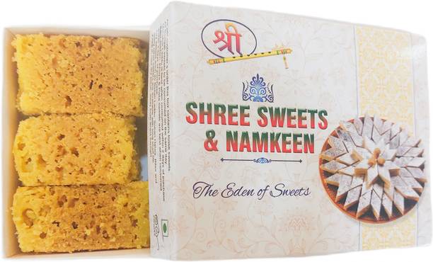 श्री प्योर घी मैसूर पाक (500 GMS) बॉक्स
