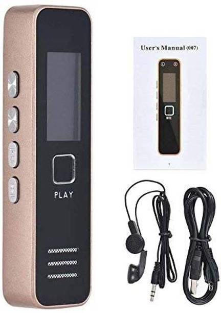 Pelupa Digital Voice Rec of 32 GB Micro SD Card Supportable Audio Recorder MP 3 Player NA Voice Recorder