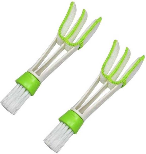 WINKCART Multipurpose Car Ac Vent Interior Dashboard Dirt Cleaning Cleaner gel and Brush Mini Duster for Car Air Vent with Cleaning Cleaner Slime Slimy Gel Jelly Vehicle Interior Cleaner