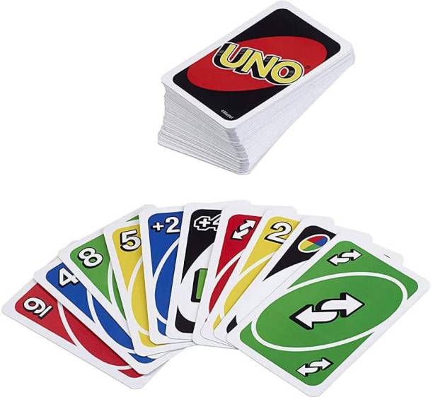 YAKONDA UNO FAMILY CARD GAME COMPLETE PACK OF 108 CARDS (Multicolor)