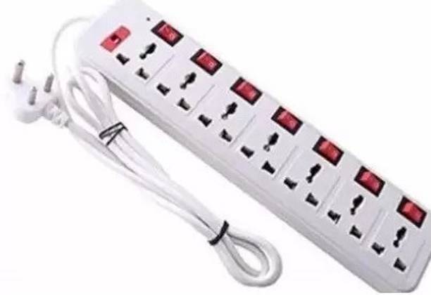 SOYEN 7 SWITCH ABS PLASTIC MADE in india SB product 7  Socket Extension Boards