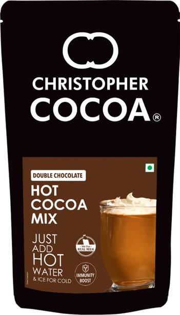 Christopher Cocoa Double Chocolate Hot Cocoa Powder Mix Malt Milk Powder
