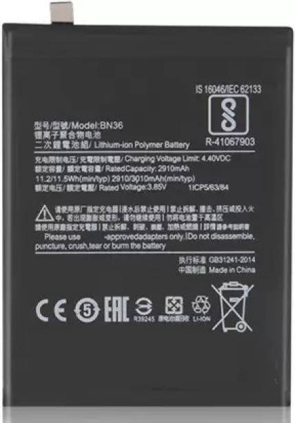 long power  For MI BN36 Xiaomi Mi A2 / Mi 6X  Battery
