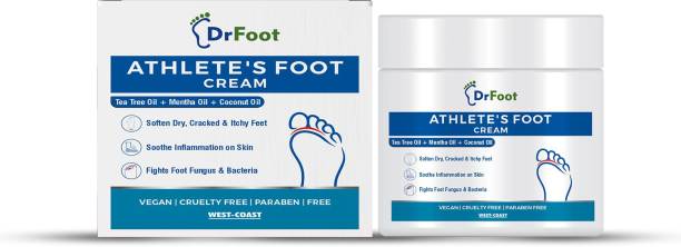 Dr Foot Athlete’s Foot Cream, Especially for the Athlete’s Feet - 100GM