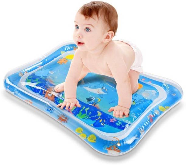 AEXONIZ TOYS Blue Baby Water Mat 0-3 Years Old Baby Kids Water Play Mat Infants & Toddlers