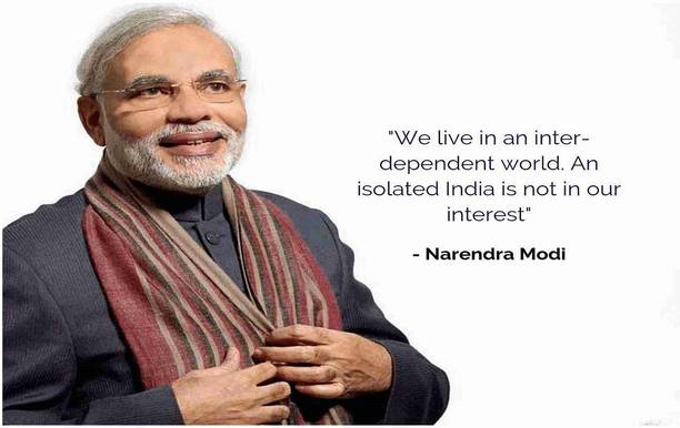 Narendra Modi Flex Poster For Room Mo-2056 Photographic Paper