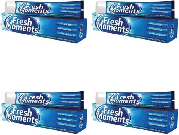 Modicare Fresh Moment Toothpaste with Fresh mint (4 pice) Toothpaste