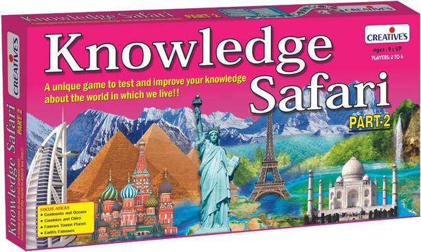 CREATIVE'S Knowledge Safari- II Educational Board Games