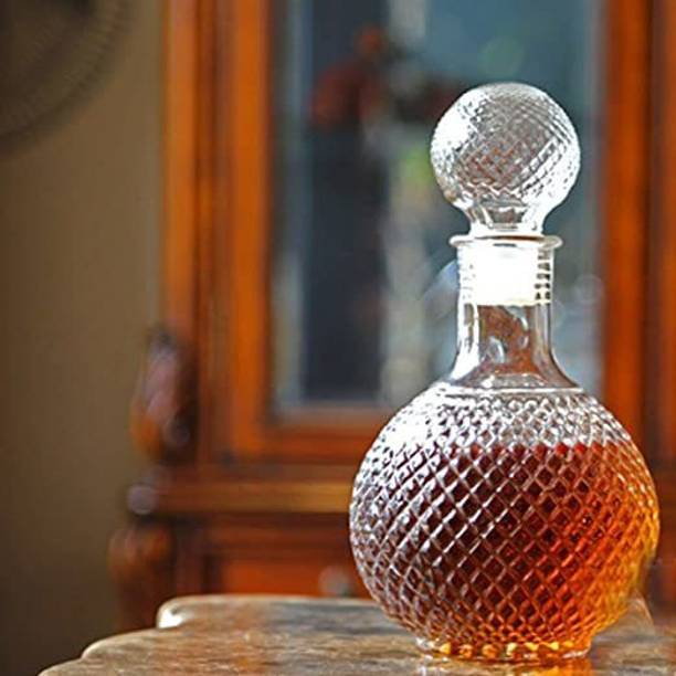 Bold and Wide Round Ball Shape Whiskey Wine Beer Brandy Water Champagne Decanter red wine decanter, whiskey decanter, rum decanter, drinking decanter, vodka decanter Decanter