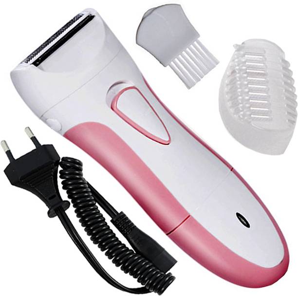QGS 2in1 Chargeable Waterproof Shaver Body Hair Remover Trimmer Painless Epilator 3C Cordless Epilator