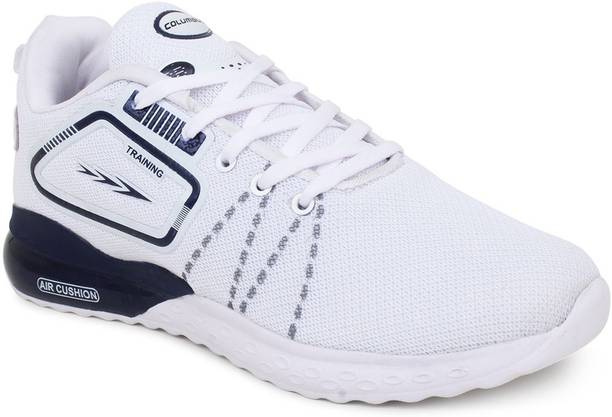 Price History of PILOT White/Navy Sports Running Shoes For Men