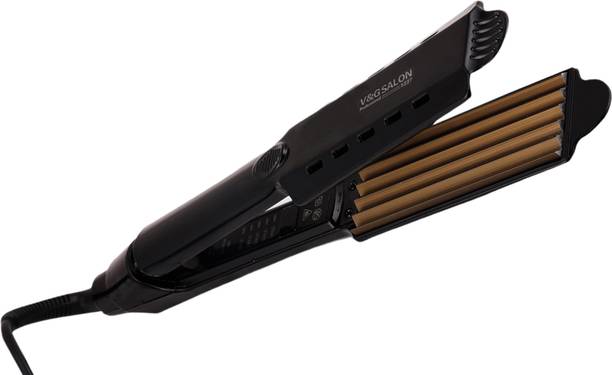 V&G SALON Professional Hair Crimper For women with Ceramic Technology Hair Crimper, Electric Hair Styler