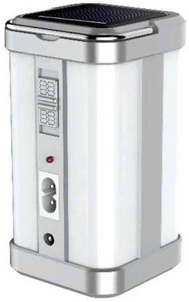 FIRSTLIKE Electric & Solar Rechargeable with 4 Tube light 80 Watts 7 hrs Lantern Emergency Light