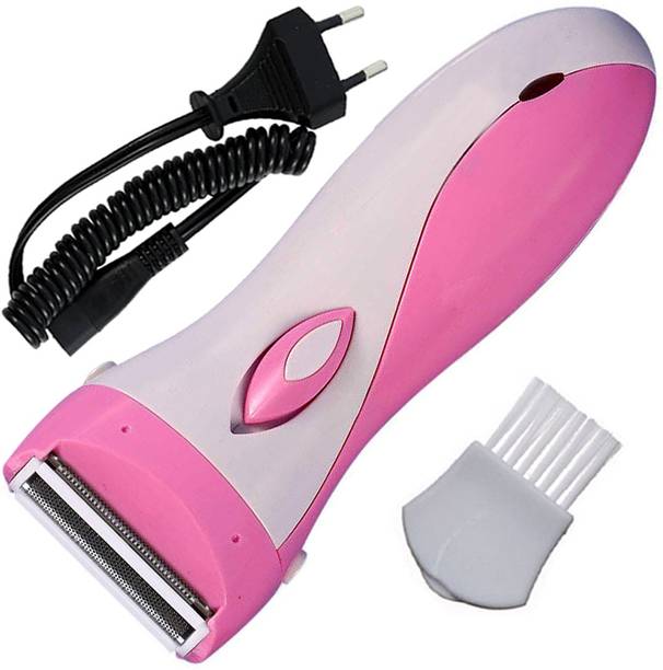 KMY Women 2in1 Rechargeable Waterproof Trimmer Shaver Painless Epilator 3 Blade XE Cordless Epilator