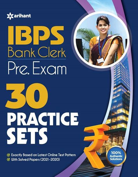 30 Practice Sets Ibps Bank Clerk Pre Exam 2022