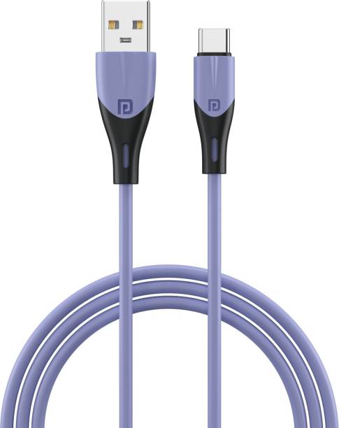Portronics USB Type C Cable 2 A 1 m Konnect Way