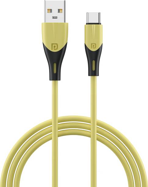 Portronics USB Type C Cable 3 A 1 m Konnect Way Type C