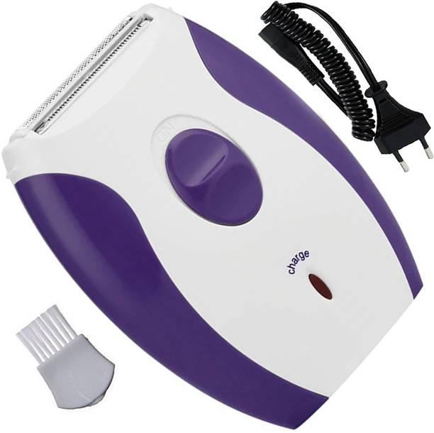 QGS 2in1 Lady Rechargeable Waterproof 3 Blade Trimmer Shaver Painless Epilators 280R Cordless Epilator