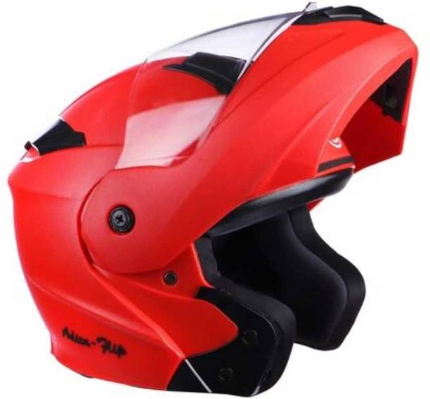 Racing-1 Flip-Up Unisex ISI Certified For Scooter Bike UNBREAKABLE Motorbike Helmet