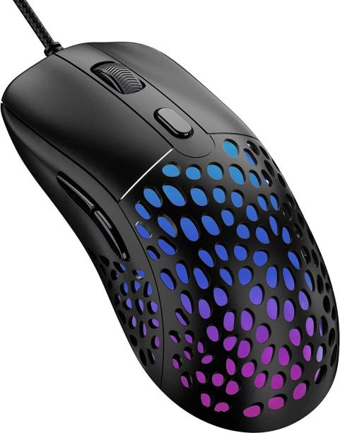 Beyond Imagine Blade Hawks RGB Wired USB Mouse for Computers, 60g Ultra-Lightweight Honeycomb Wired Optical  Gaming Mouse