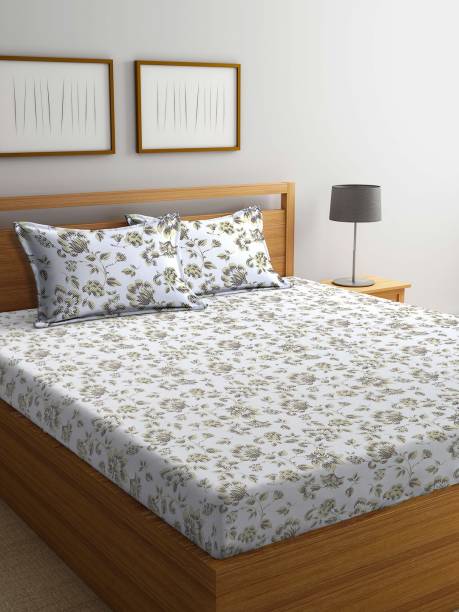 Bombay Dyeing 144 TC Cotton King Abstract Bedsheet