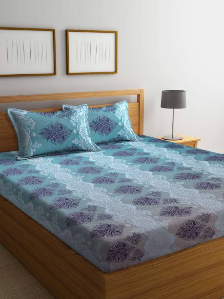 Bombay Dyeing 144 TC Cotton Double Printed Bedsheet