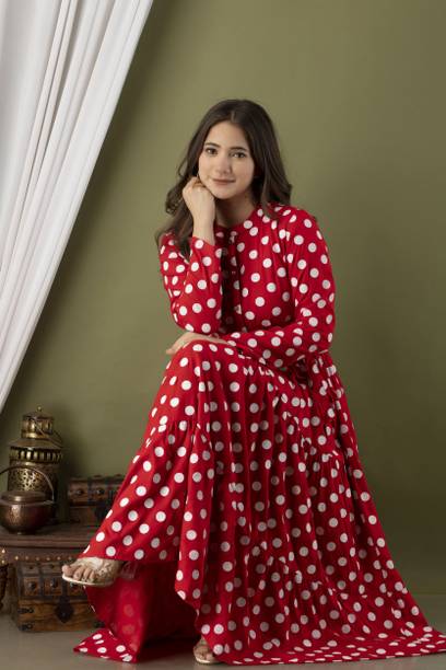 Women Gown Red Dress