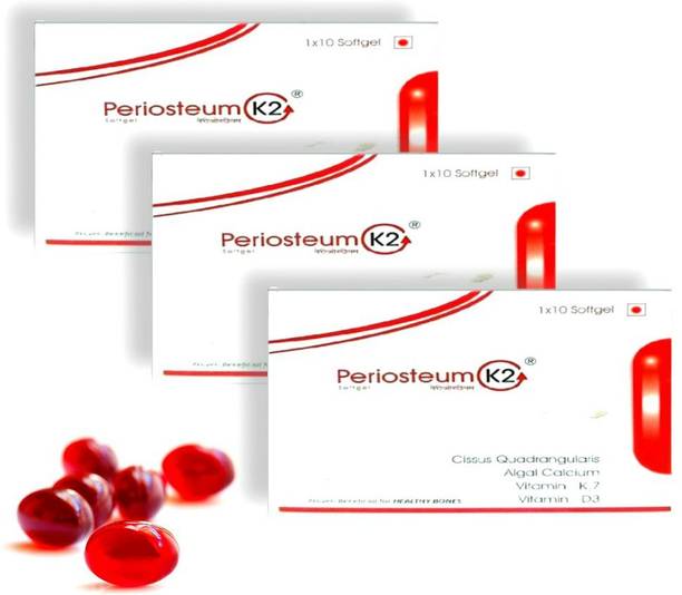 periosteum k2 Cissus quadrangularis and Algal calcium with vitamin D3 and Vitamin K2